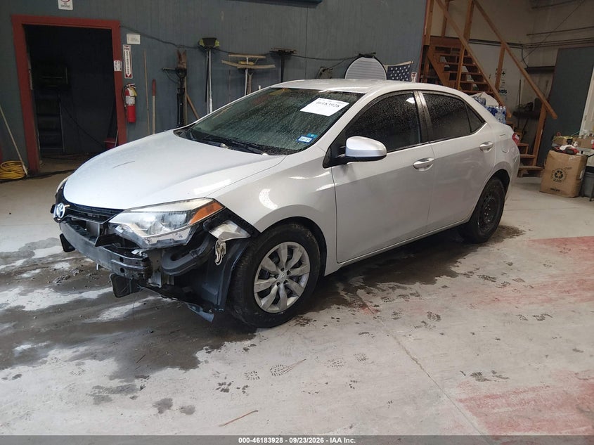 Vin: 2t1burhe1ec090595, lot: 46683788, toyota corolla le 20142