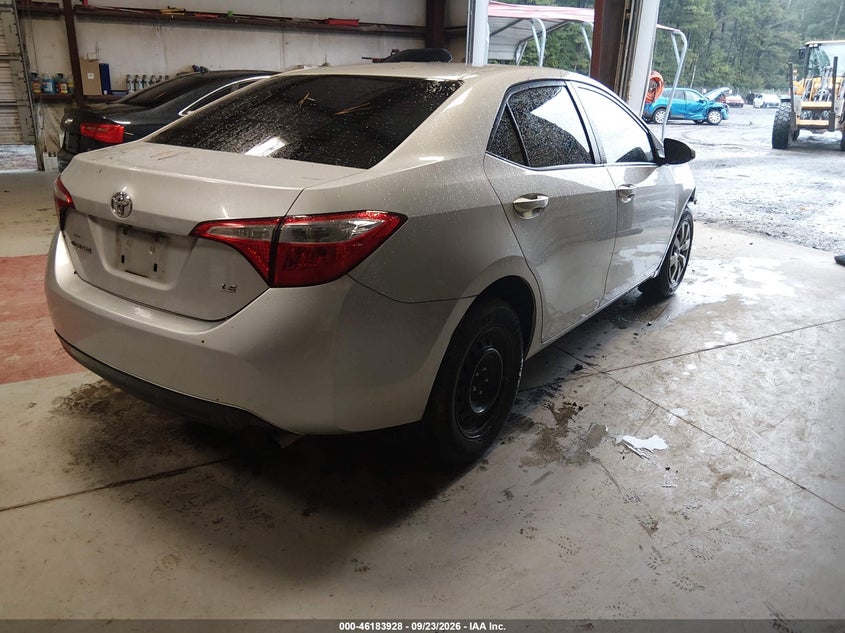 Vin: 2t1burhe1ec090595, lot: 46683788, toyota corolla le 20144