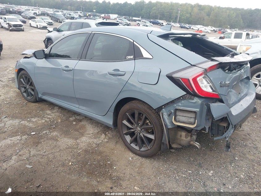 Vin: shhfk7h61lu218880, lot: 46683791, honda civic ex 20203