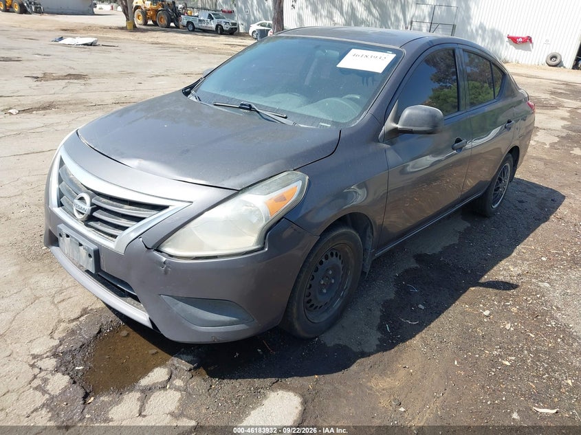 Vin: 3n1cn7ap3fl944781, lot: 46683792, nissan versa 1.6 s 20152