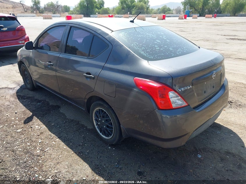 Vin: 3n1cn7ap3fl944781, lot: 46683792, nissan versa 1.6 s 20153