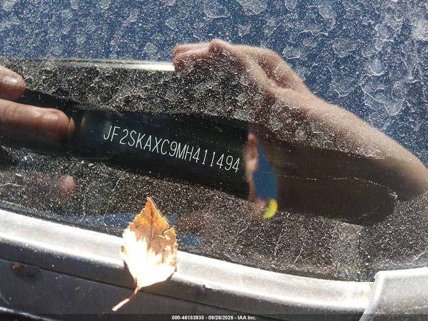 SUBARU FORESTER 2021 VIN JF2SKAXC9MH411494