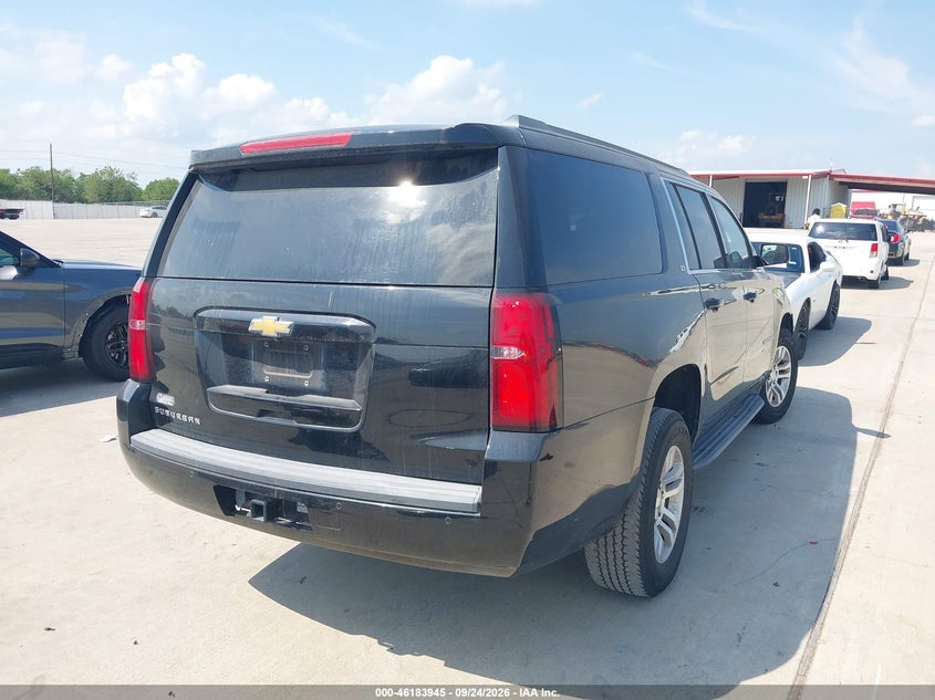 Vin: 1gnschkc9fr698755, lot: 46683805, chevrolet suburban 1500 ls 20154