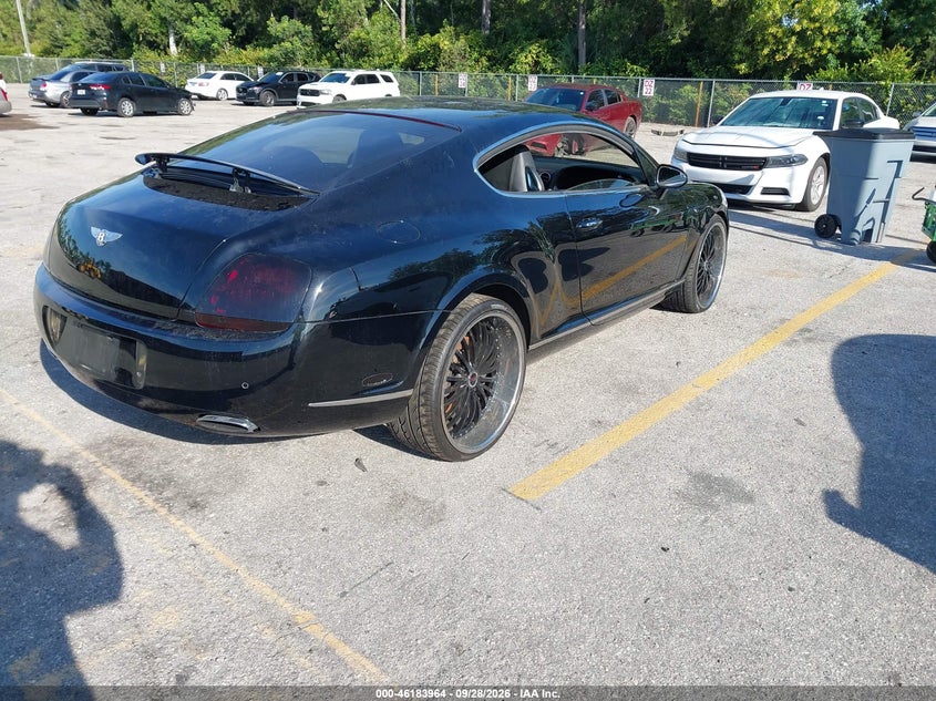 BENTLEY CONTINENTAL GT 2005 VIN SCBCR63W75C028425