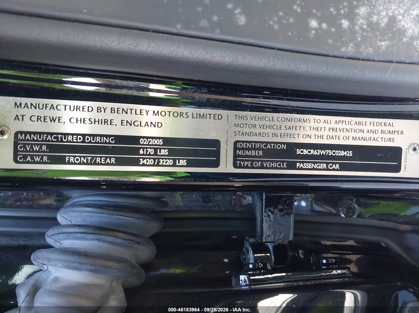 2005 BENTLEY CONTINENTAL GT · Фото 9