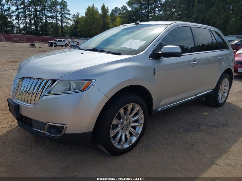 Vin: 2lmdj6jk0bbj23221, lot: 46683827, lincoln mkx 20112
