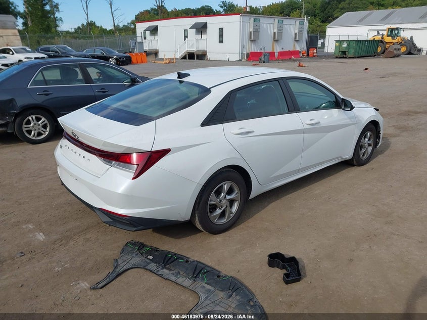 Vin: 5npll4ag1nh060905, lot: 46683835, hyundai elantra se 20224