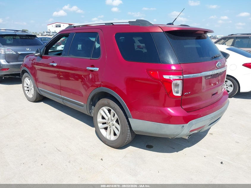Vin: 1fm5k7d89dgb92990, lot: 46683838, ford explorer xlt 20133