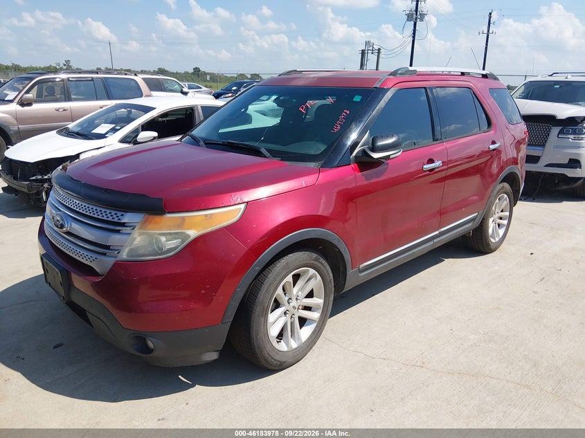 Vin: 1fm5k7d89dgb92990, lot: 46683838, ford explorer xlt 20132