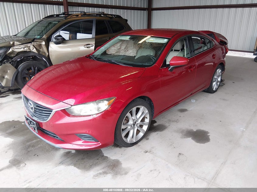 Vin: jm1gj1v66f1165262, lot: 46683846, mazda mazda6 i touring 20152