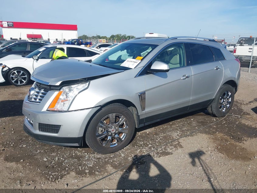 Vin: 3gyfnbe36gs558278, lot: 46683849, cadillac srx luxury collection 20162