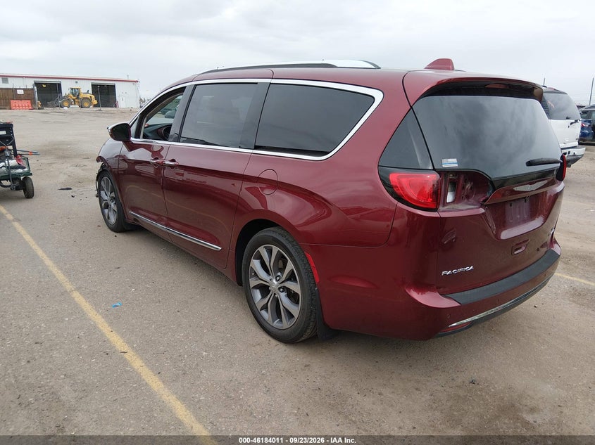 Vin: 2c4rc1ggxhr622615, lot: 46683871, chrysler pacifica limited 20173