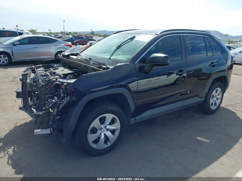 Vin: 2t3f1rfv7lc106381, lot: 46683902, toyota rav4 le 20202