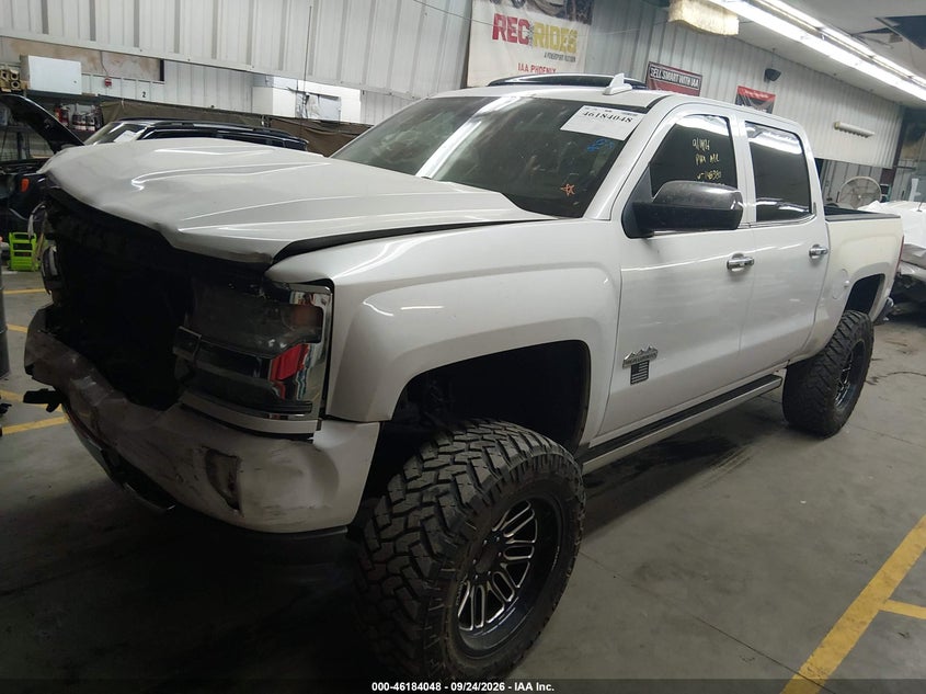 Vin: 3gcuktej0gg148380, lot: 46683908, chevrolet silverado 1500 high country 20162