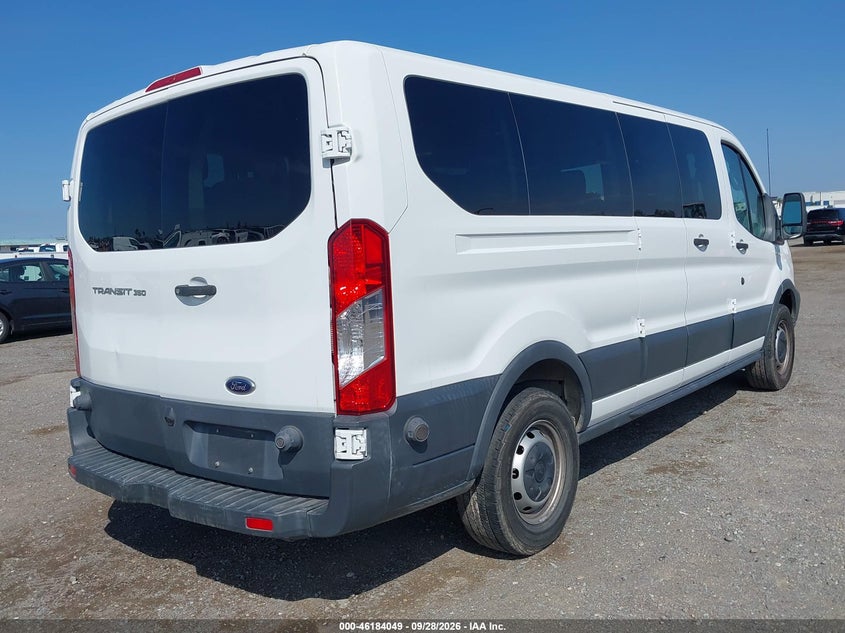 Vin: 1fbzx2zm3jkb42986, lot: 46683910, ford transit-350 xl 20184
