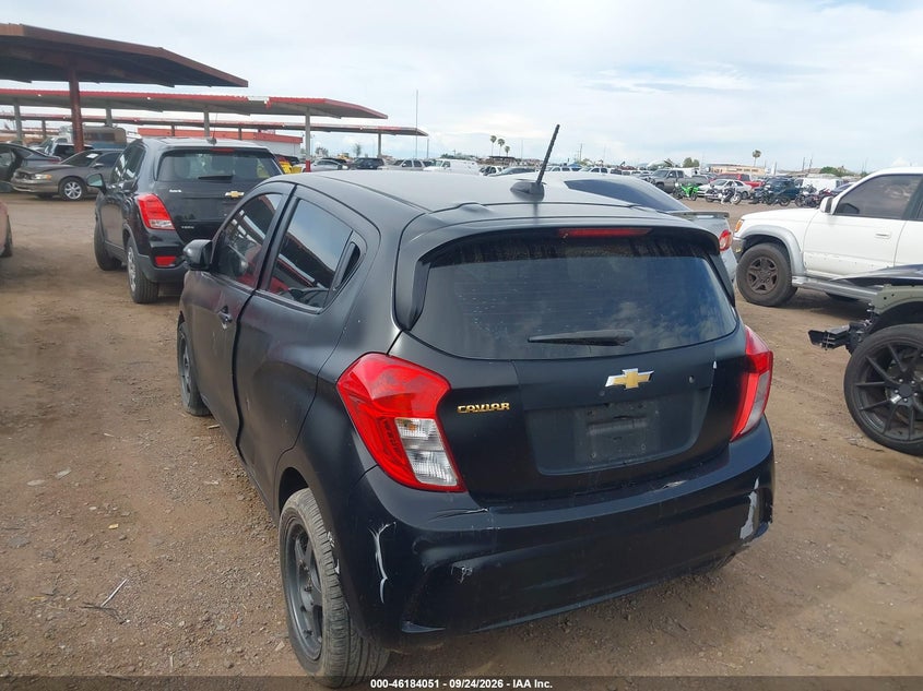 Vin: kl8cb6sa1kc700961, lot: 46683911, chevrolet spark ls cvt 20193