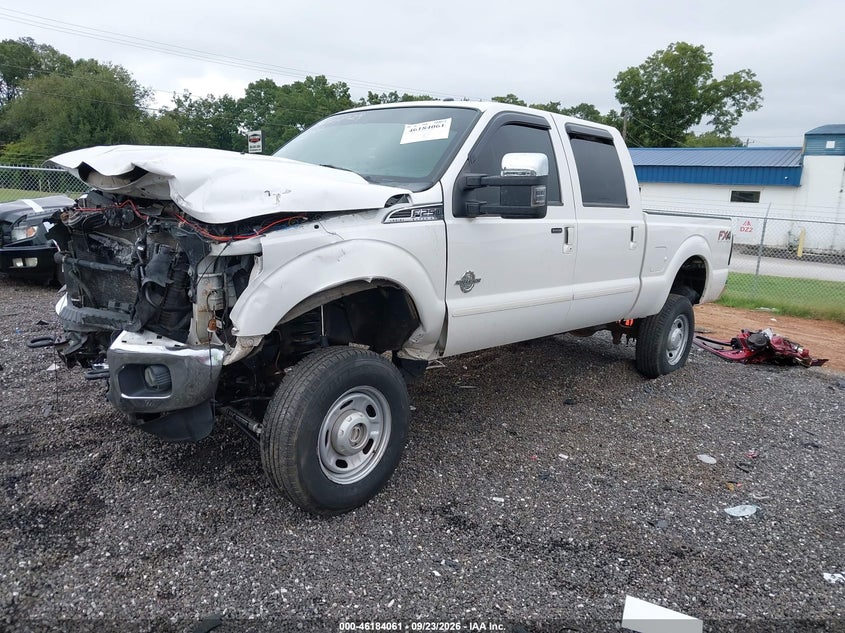 Vin: 1ft7w2bt8fec61887, lot: 46683921, ford f-250 lariat 20152