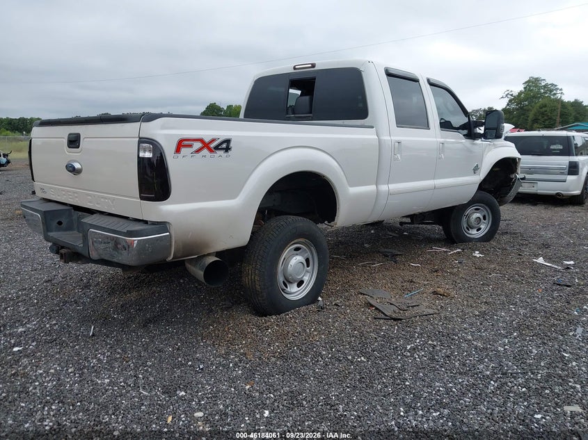 Vin: 1ft7w2bt8fec61887, lot: 46683921, ford f-250 lariat 20154