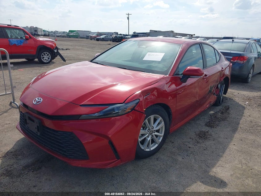 Vin: 4t1daack5su119963, lot: 46683923, toyota camry le 20252