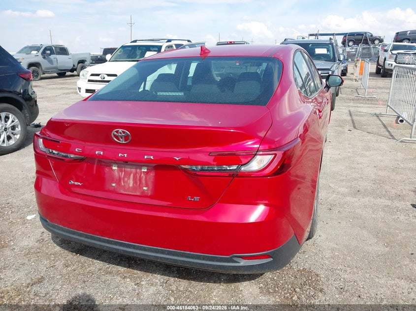 Vin: 4t1daack5su119963, lot: 46683923, toyota camry le 20254