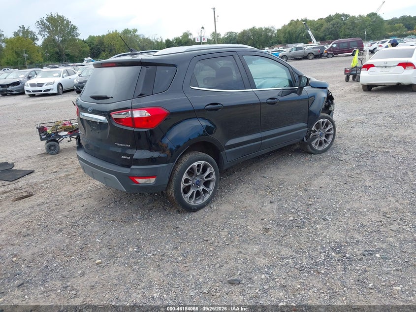 Vin: maj6s3kl0kc276120, lot: 46683926, ford ecosport titanium 20194