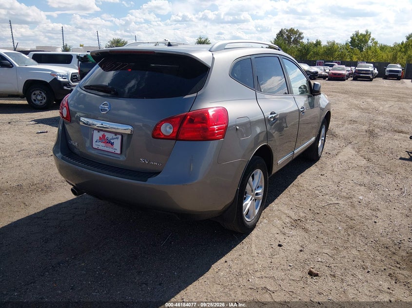 Vin: jn8as5mv5cw709711, lot: 46683937, nissan rogue sv 20124