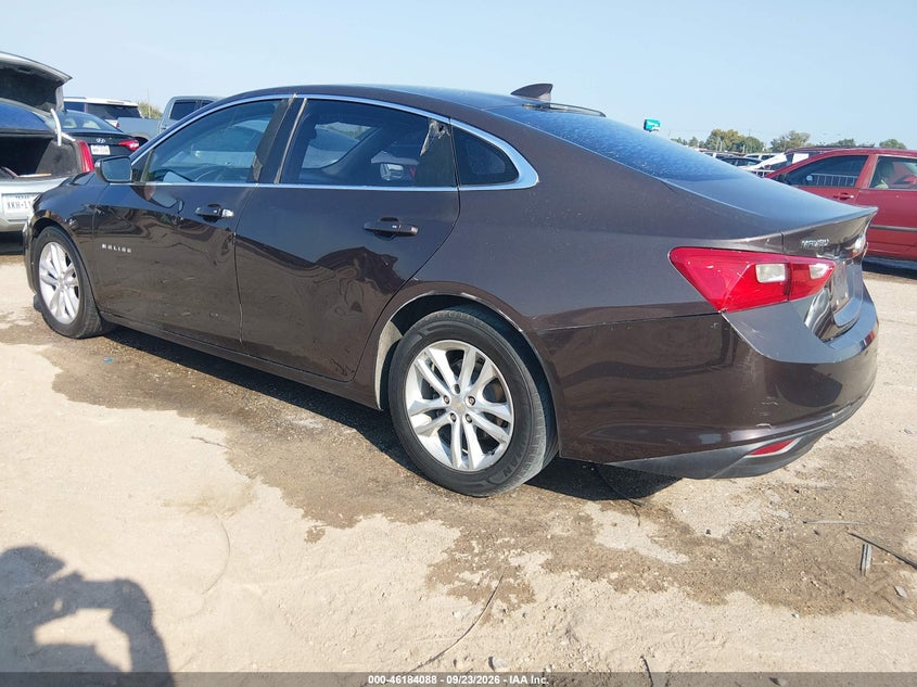 Vin: 1g1ze5st7gf356619, lot: 46683947, chevrolet malibu 1lt 20163