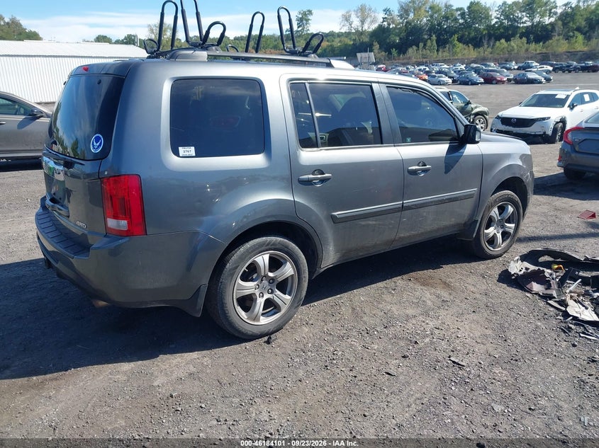 Vin: 5fnyf4h64cb014975, lot: 46683961, honda pilot ex-l 20124