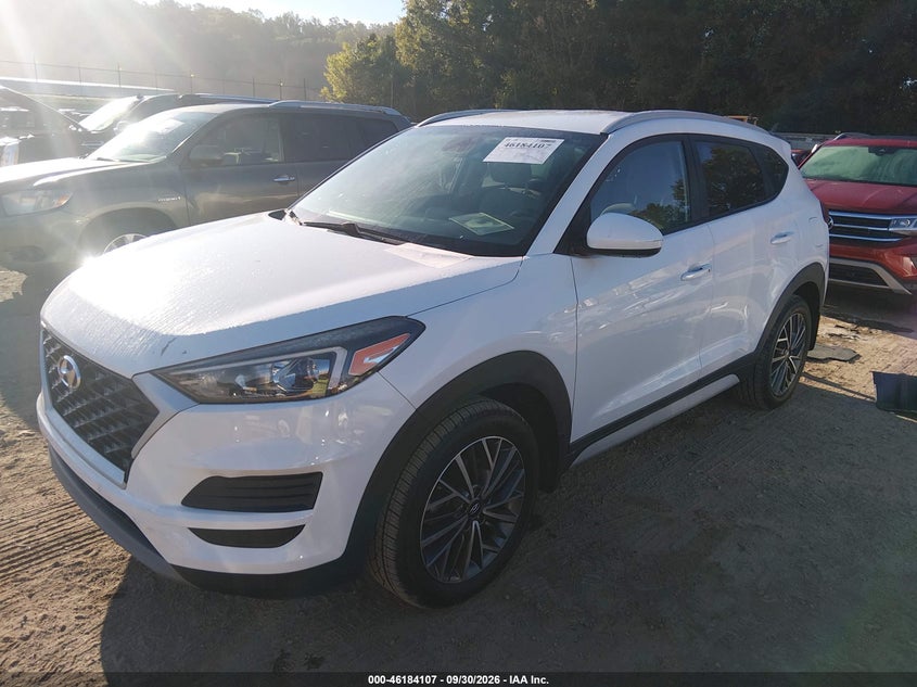2020 Hyundai Tucson Sel, Rear, IAAI, VIN KM8J3CAL3LU195932 — photo 2