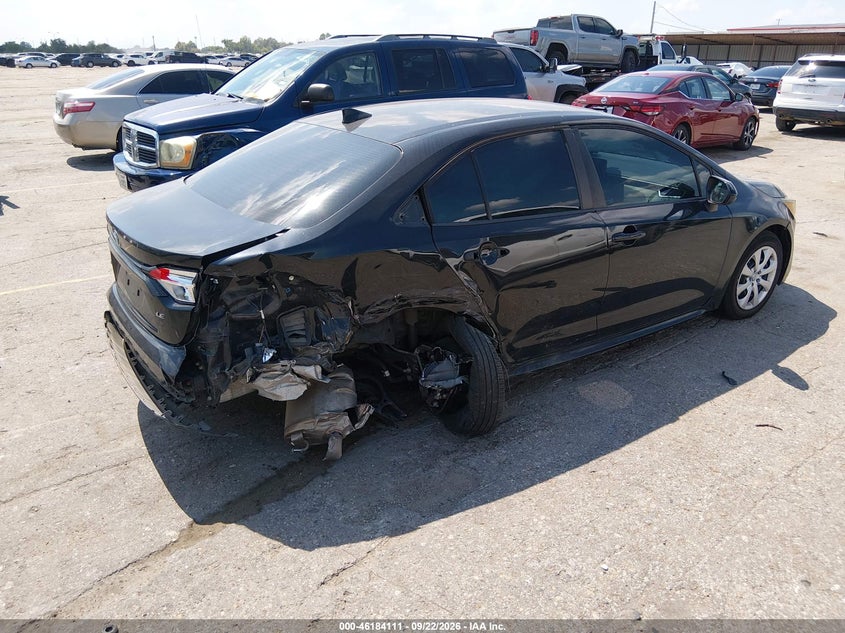 Vin: 5yfepmae1np369711, lot: 46683971, toyota corolla le 20224