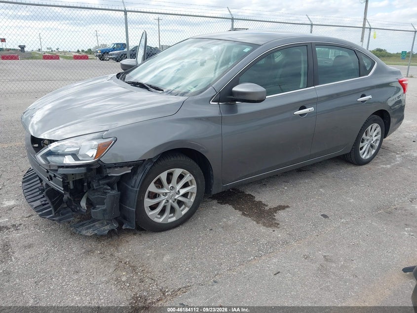 Vin: 3n1ab7ap3ky445766, lot: 46683972, nissan sentra sv 20192