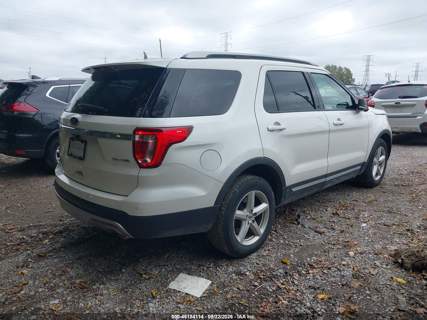 Vin: 1fm5k7d81ggb79185, lot: 46683974, ford explorer xlt 20164