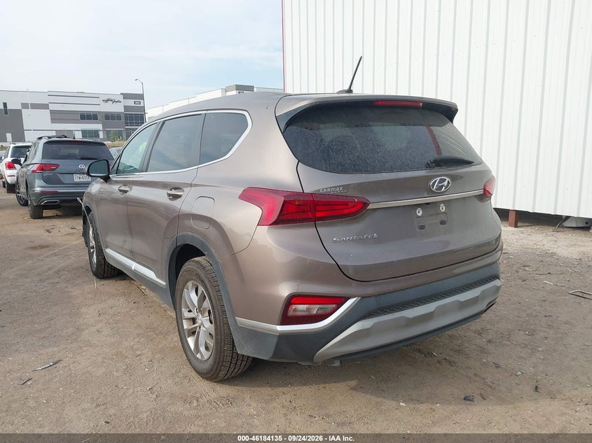 Vin: 5nms23ad3kh088695, lot: 46683995, hyundai santa fe se 20193