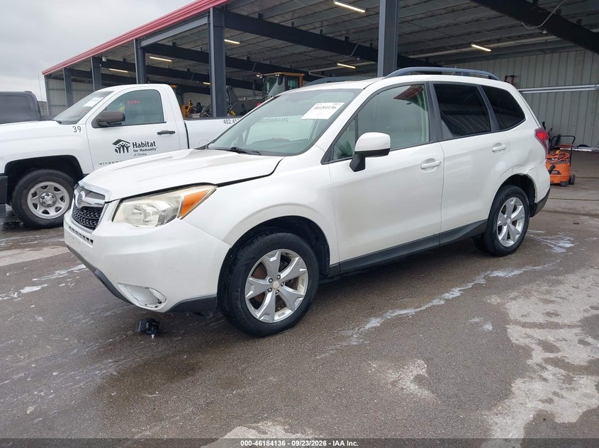 Vin: jf2sjaec4eh443440, lot: 46683996, subaru forester 2.5i premium 20142