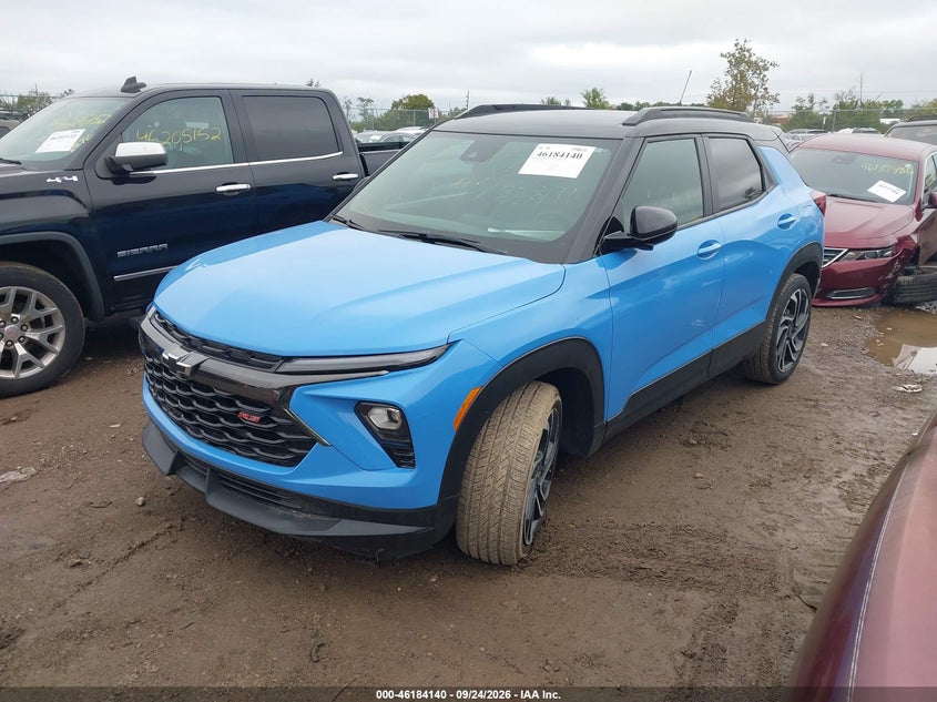 2024 Chevrolet Trailblazer Fwd Rs, Rear, IAAI, VIN KL79MTSL2RB106212 — photo 2