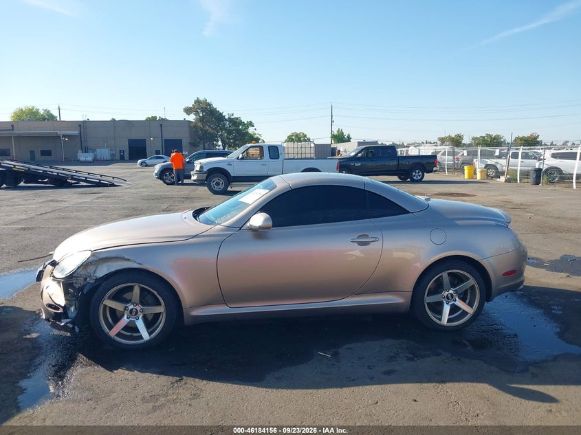 LEXUS SC 430 2003 VIN JTHFN48Y630042012
