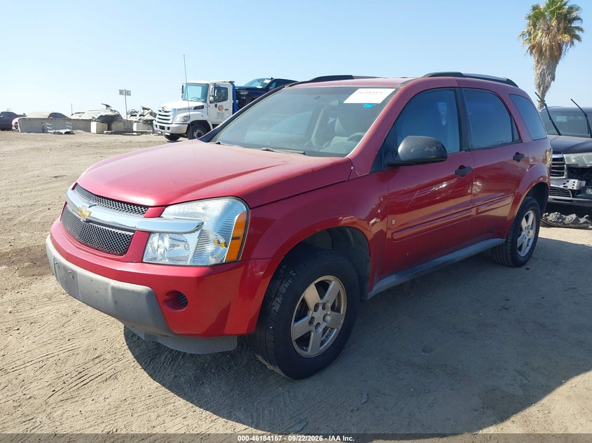 2006 Chevrolet Equinox, Звичайний знос, IAAI, VIN 2CNDL13FX66157027 — фото 2