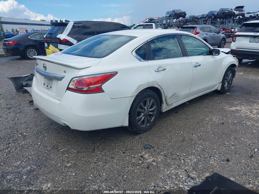 Vin: 1n4al3ap4fn360690, lot: 46684027, nissan altima 2.5 s 20154