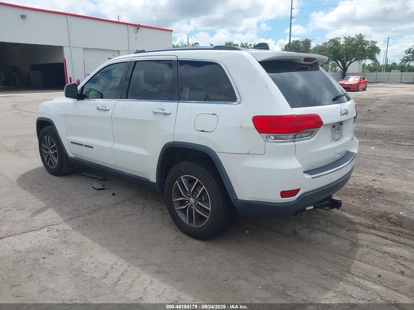 Vin: 1c4rjebg4hc790652, lot: 46684039, jeep grand cherokee limited 4x2 20173