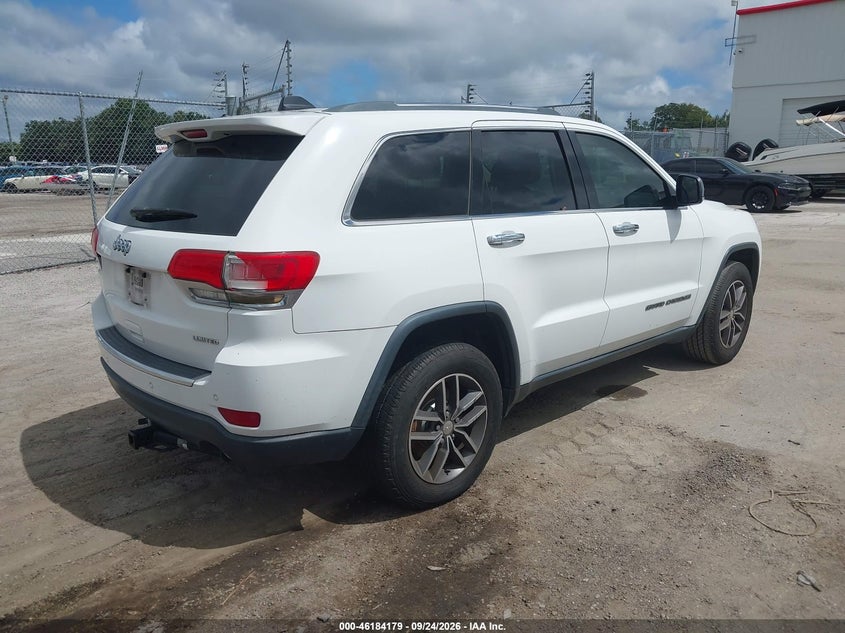 Vin: 1c4rjebg4hc790652, lot: 46684039, jeep grand cherokee limited 4x2 20174