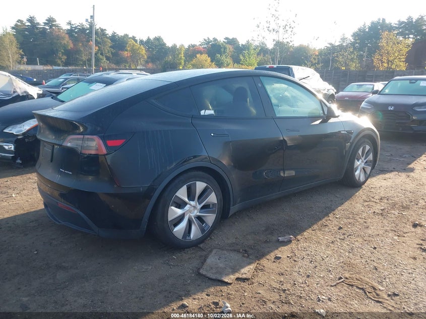 Vin: 7saygdeexnf307133, lot: 46684040, tesla model y long range 20224