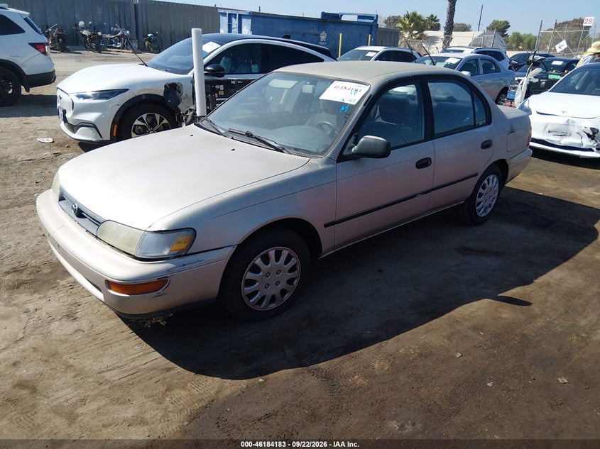 1993 Toyota Corolla, Звичайний знос, IAAI, VIN 1NXAE09E9PZ097699 — фото 2