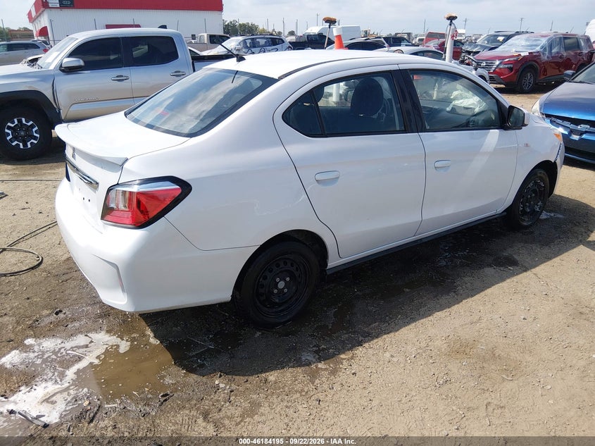Vin: ml32fufj4rhf02609, lot: 46684055, mitsubishi mirage g4 es 20244