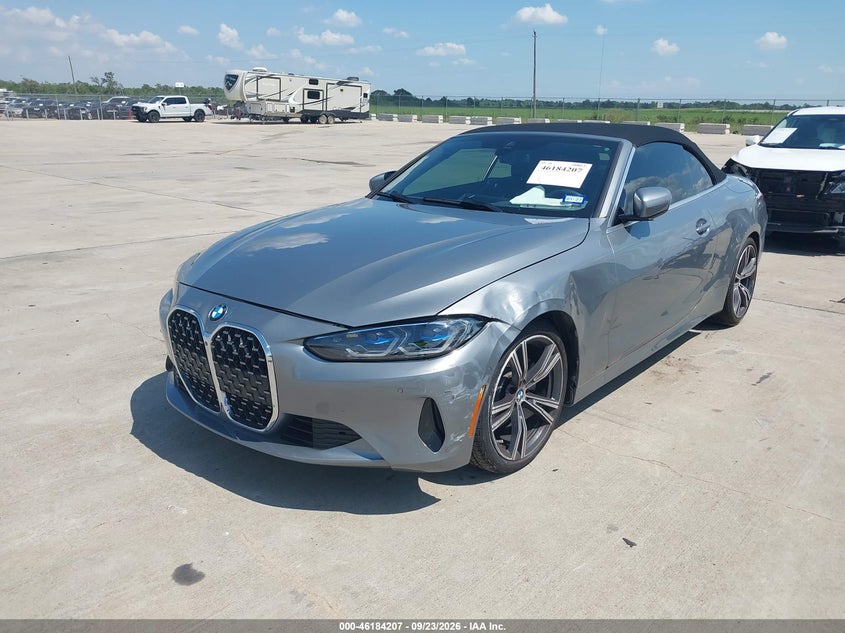 Vin: wba23at0xrcr44737, lot: 46684067, bmw 430i 20242