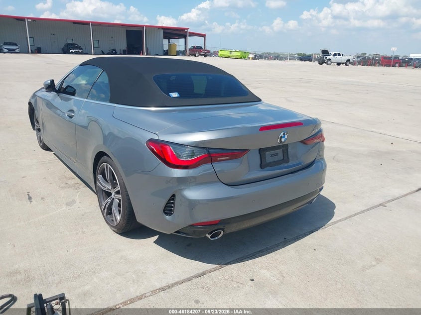 Vin: wba23at0xrcr44737, lot: 46684067, bmw 430i 20243