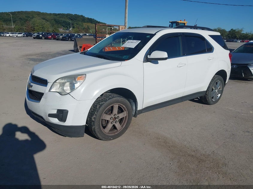 2012 Chevrolet Equinox, Удар спереду, IAAI, VIN 2GNFLEE51C6207955 — фото 2