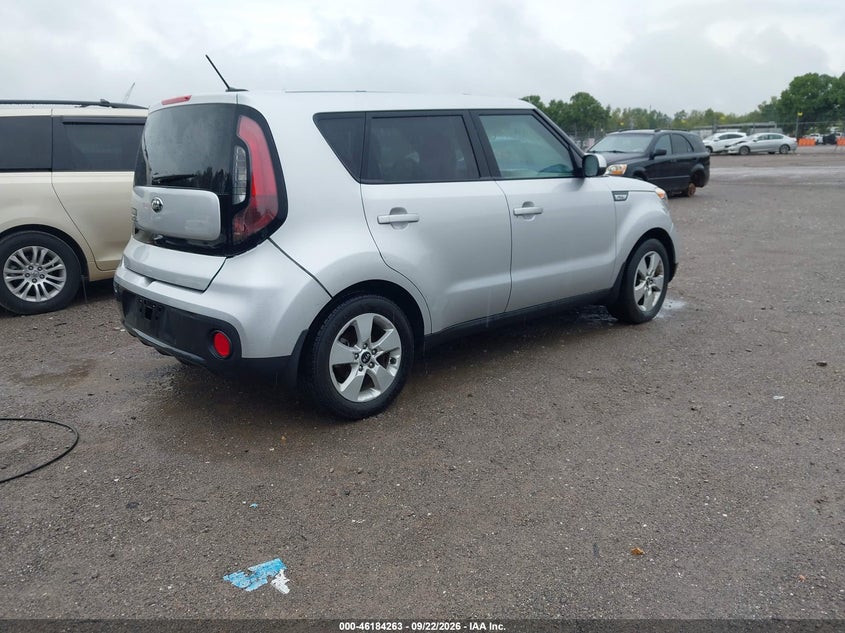 Vin: kndjn2a23k7678284, lot: 46684122, kia soul 20194