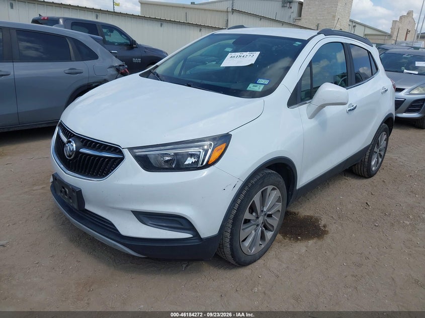 Vin: kl4cjasb1lb028195, lot: 46684132, buick encore fwd preferred 20202