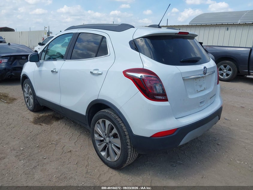 Vin: kl4cjasb1lb028195, lot: 46684132, buick encore fwd preferred 20203