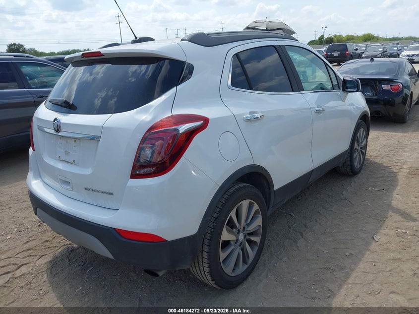 Vin: kl4cjasb1lb028195, lot: 46684132, buick encore fwd preferred 20204